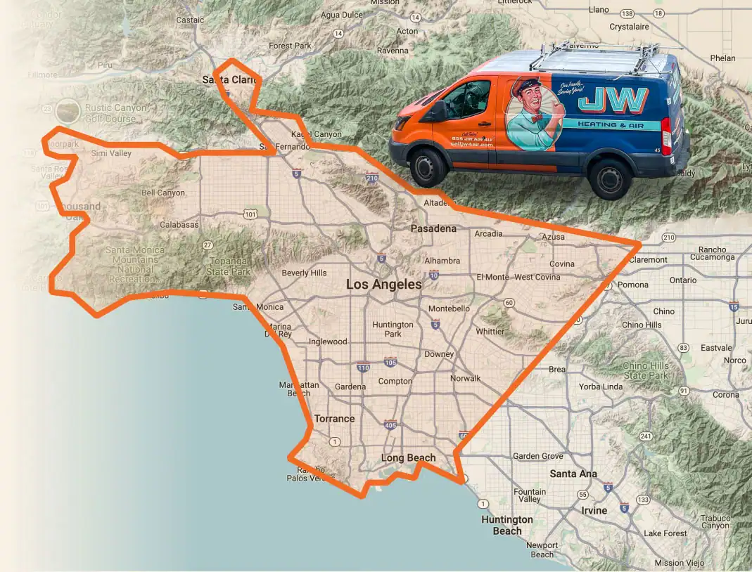 JW Plumbing, Heating and Air - Serving Los Angeles