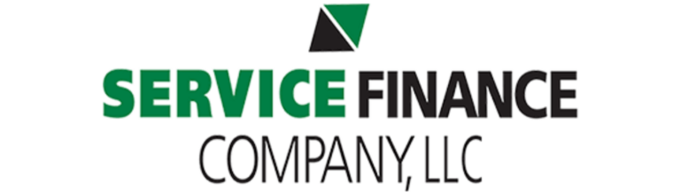 Logo Of Service Finance Company, Llc Featuring An Angular Green And Black Emblem Above. &Quot;Service&Quot; Is In Green, While &Quot;Finance Company, Llc&Quot; Appears In Black, Representing A Range Of Flexible Finance Options For Consumers.